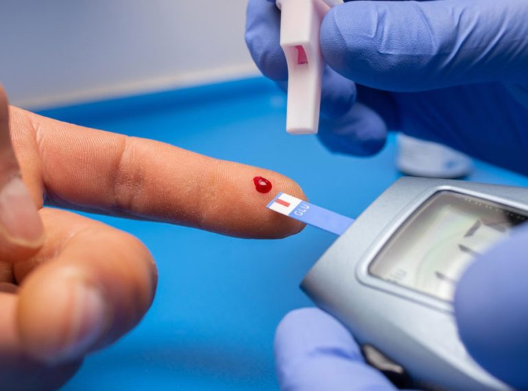 esame del diabete